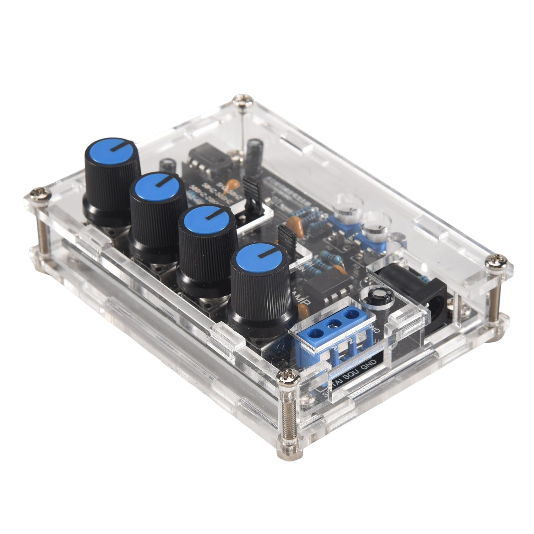 Idhadkc Icl8038 High Adjustable Signal Generator Diy Kit Sinusoidal Triple-Cornered Square Output 5Hz-400Khz