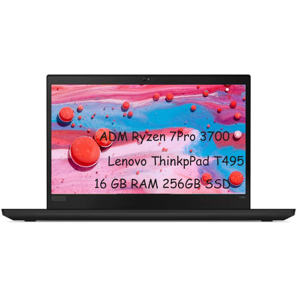 Lenovo - BobGreen T495 Ryzen7 Pro 512G 16G Lenovo ThinkPad T495 14-inches FHD Laptop Computer, AMD