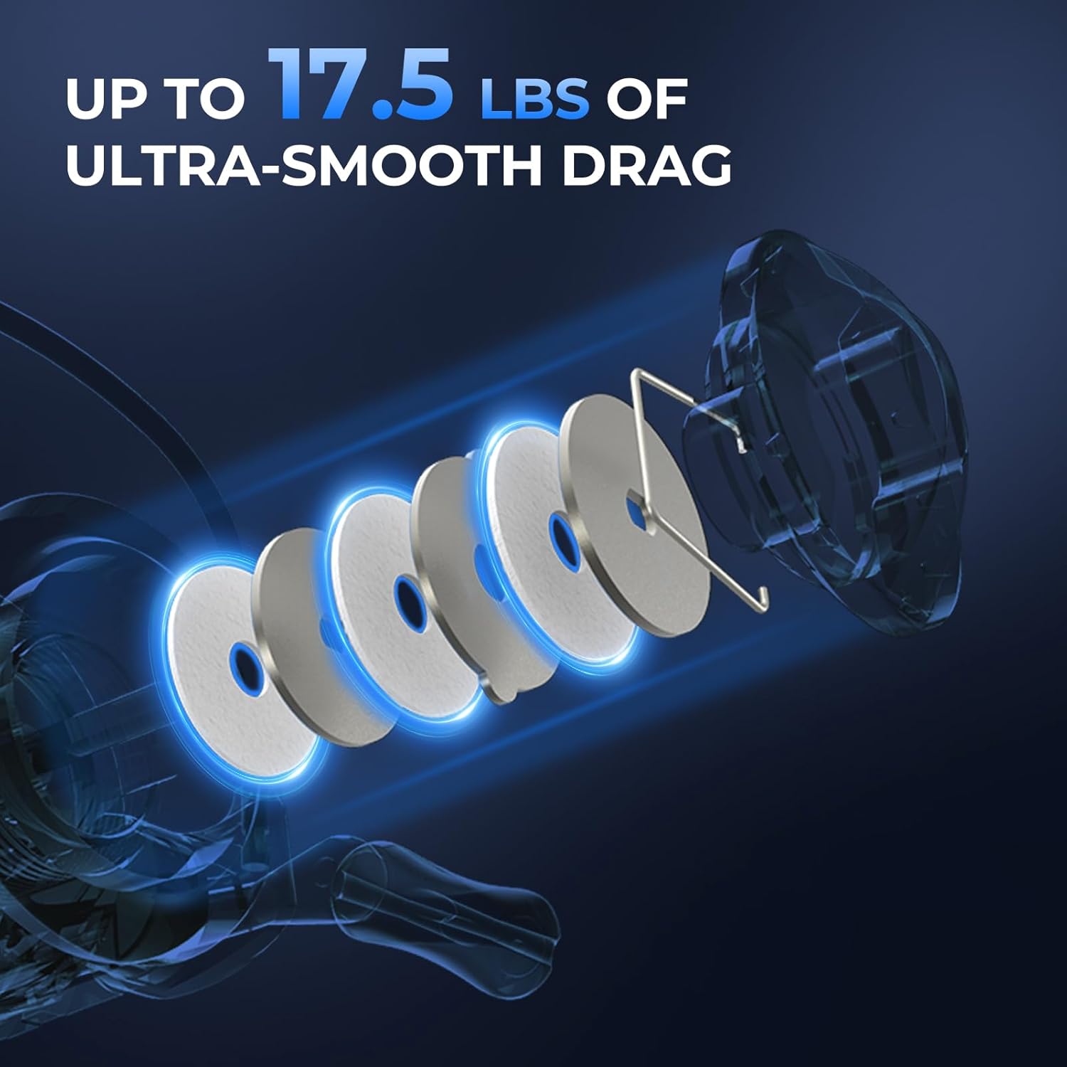 KastKing Centron Lite Travel Fishing Rod and Reel Combo, Packable Twin-Tips Spinning & Baitcaster Combos, Lightweight IM6 Graphite, Portable Multi-Piece Kit for Freshwater Saltwater Bass Trout - Image 6