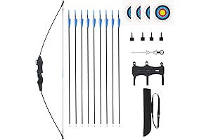 40" Beginner Archery Set for 12-Year-Old Boys: Safety-First Bow and Arrow Set...