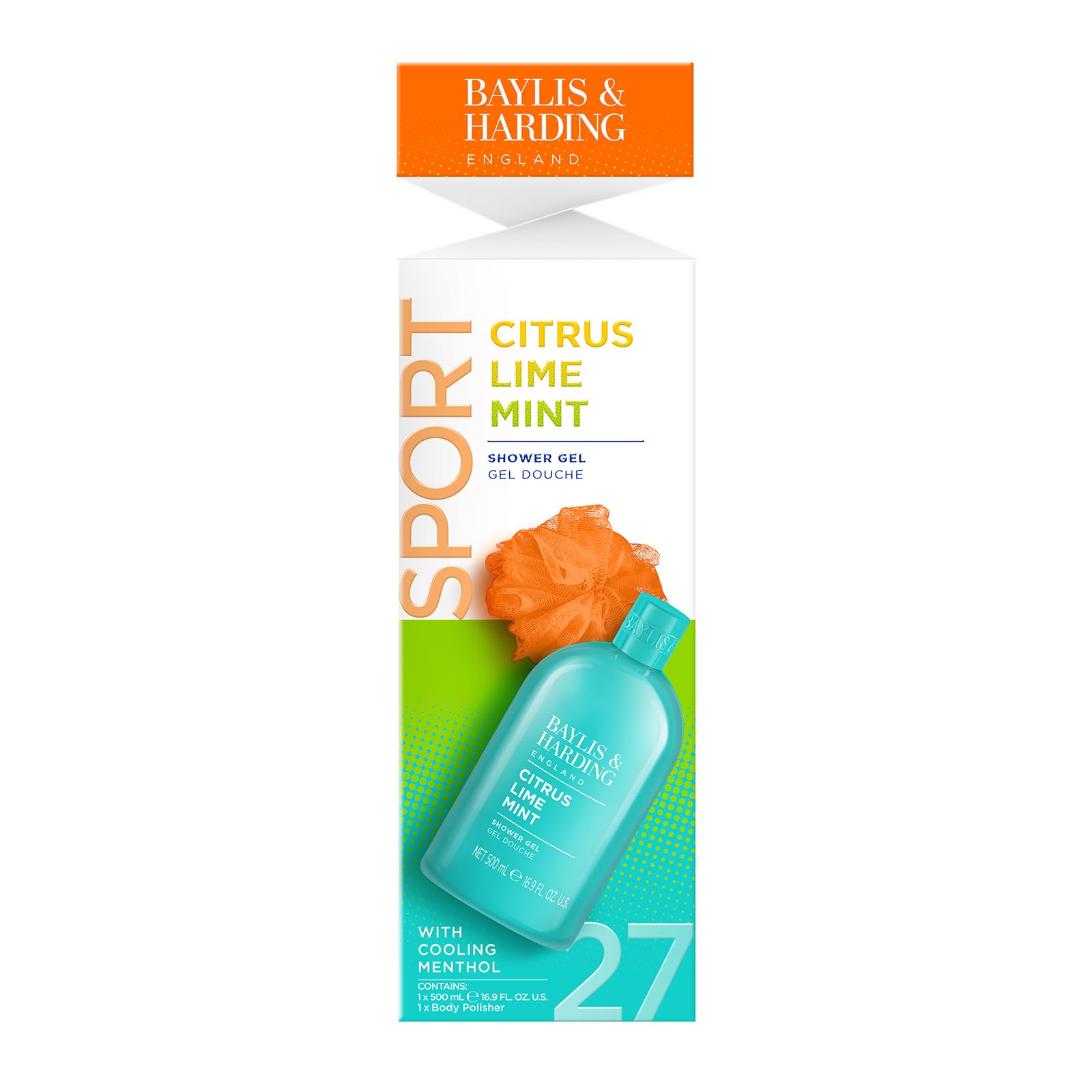 Baylis & Harding Citrus, Lime & Mint Men's Refreshing Wash Kit Gift Set (Pack of 1) - Vegan Friendly - Image 2