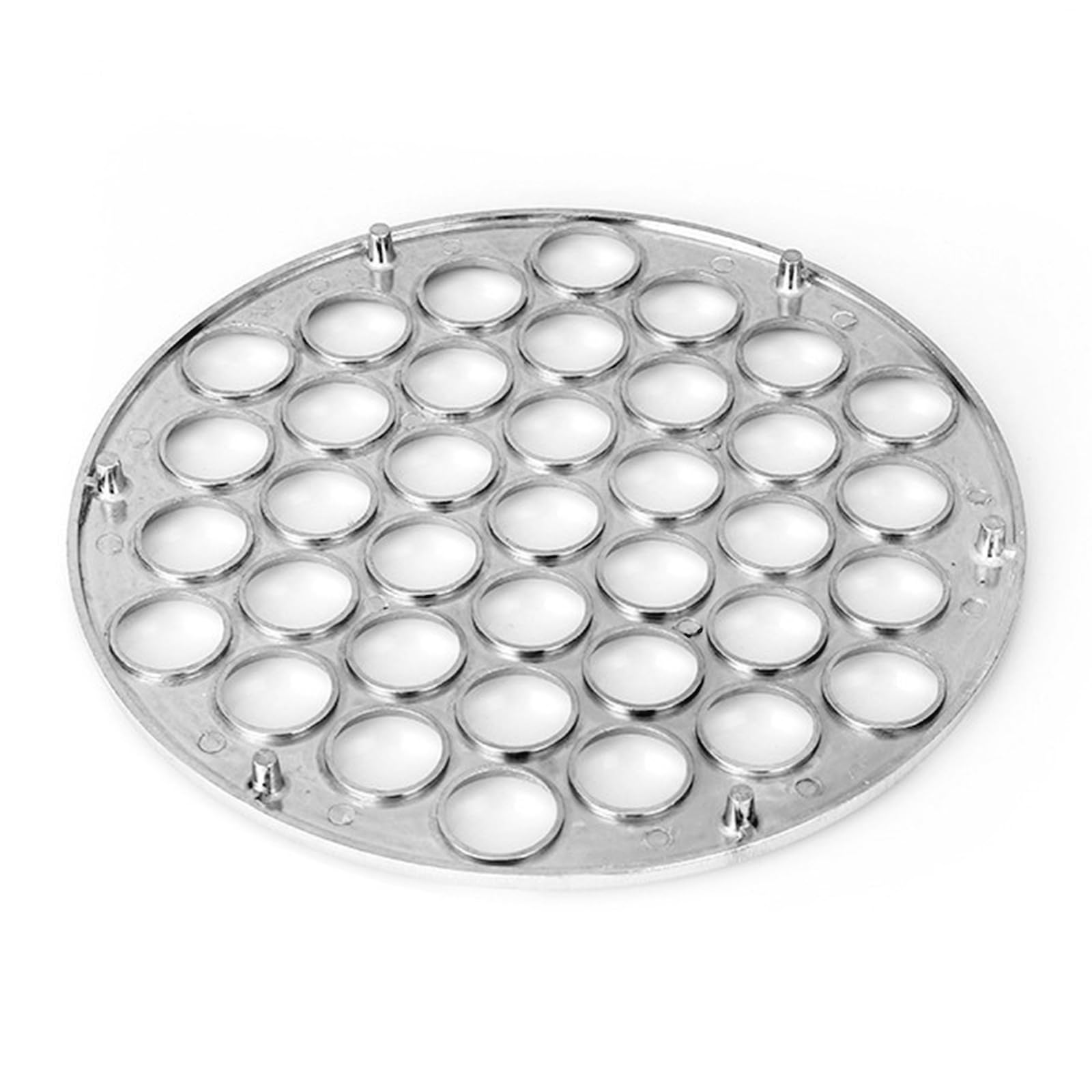 LUCKGONI 37 Hole Aluminum Dumpling Maker Ravioli Dumpling Mold Kitchen Tool and Gadgets Perfect For Family Gatherings
