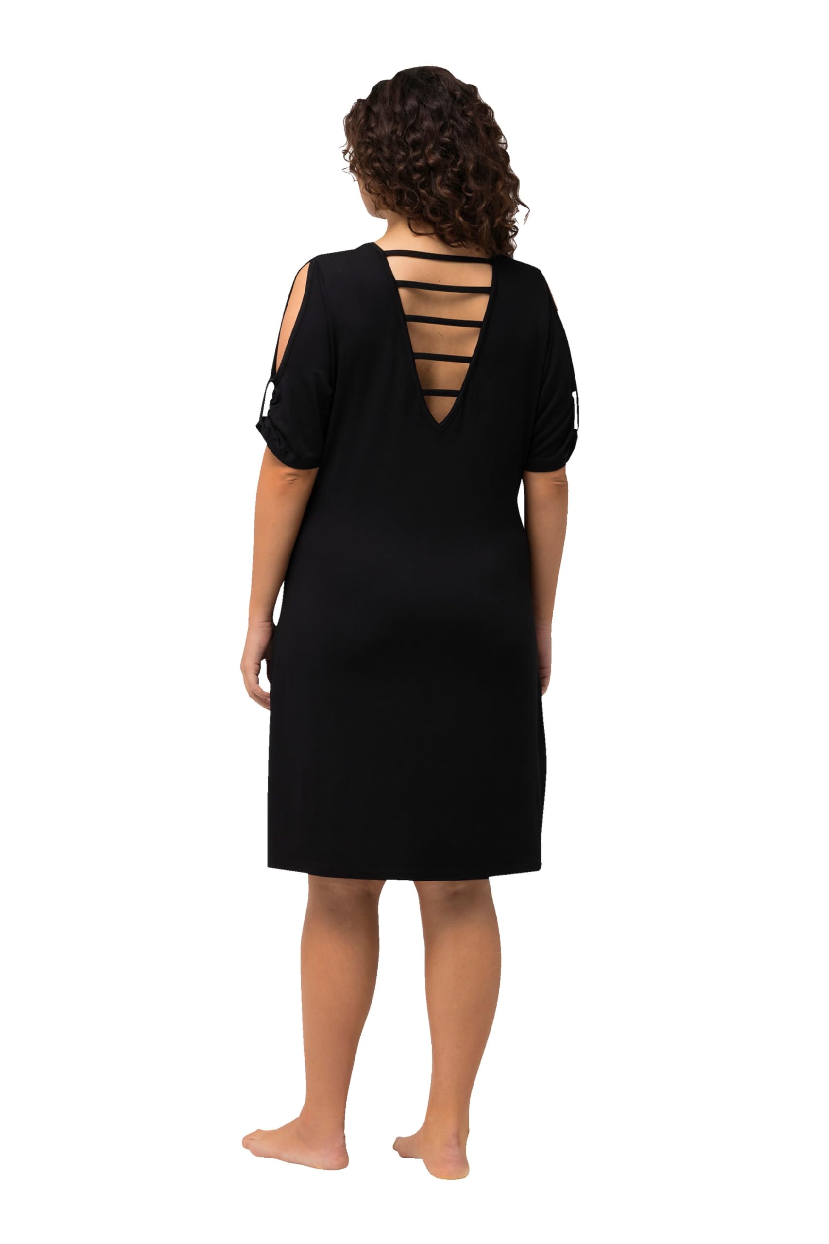 Ulla Popken Abito da Spiaggia Heather Vestito Donna