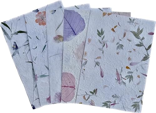 Miniatura 10 de Hojas de papel de morera MulberryTree de fibra natural A4 hechas a mano, pintura, escritura hecha a mano, papel decorativo, papel para hacer