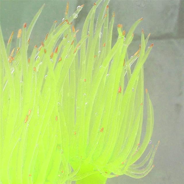 Foto 3 de 3 de Podazz Erizo de mar Artificial, Adorno de Silicona para Acuario para Paisaje de pecera