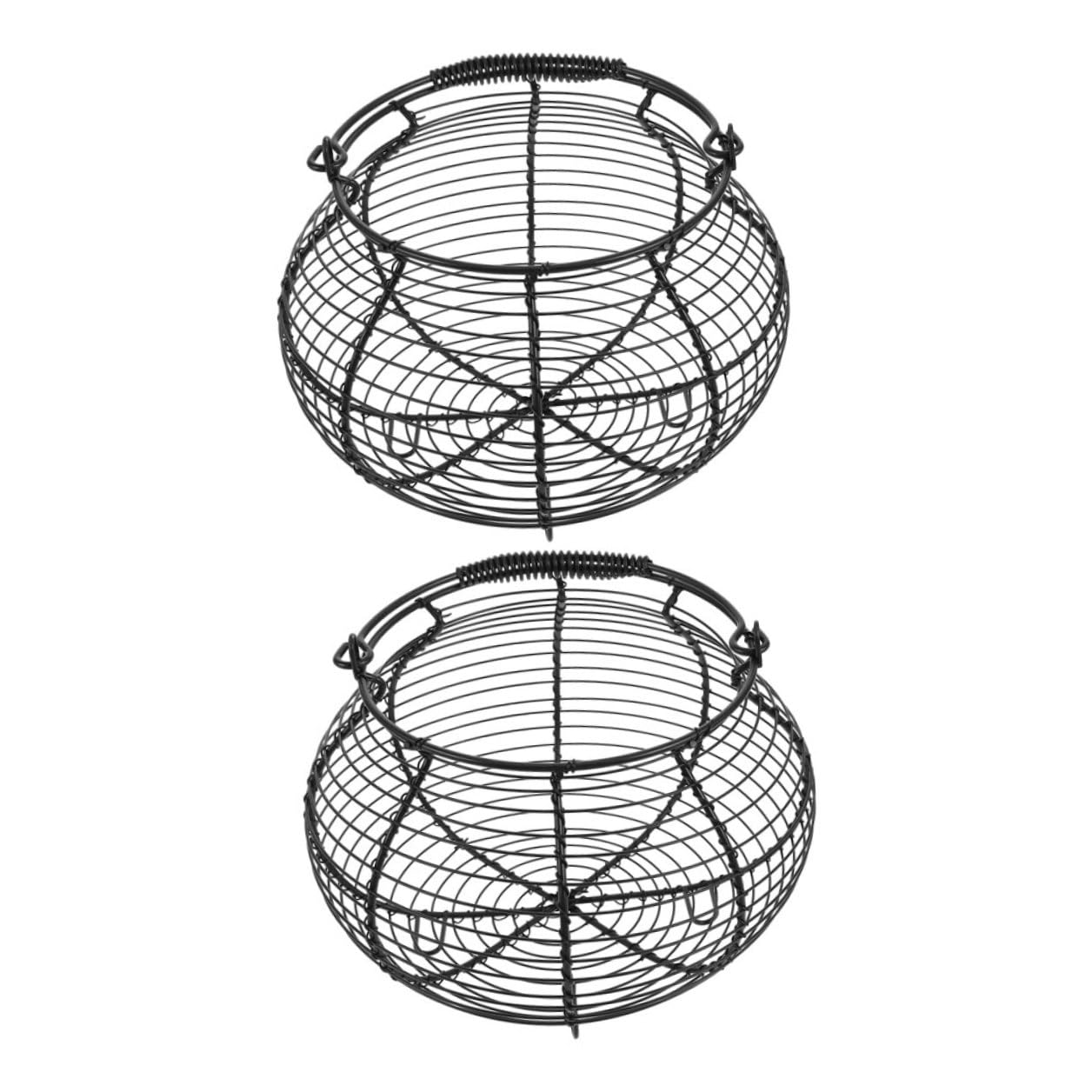 Panier à œufs léger en métal ajouré pour un stockage aéré