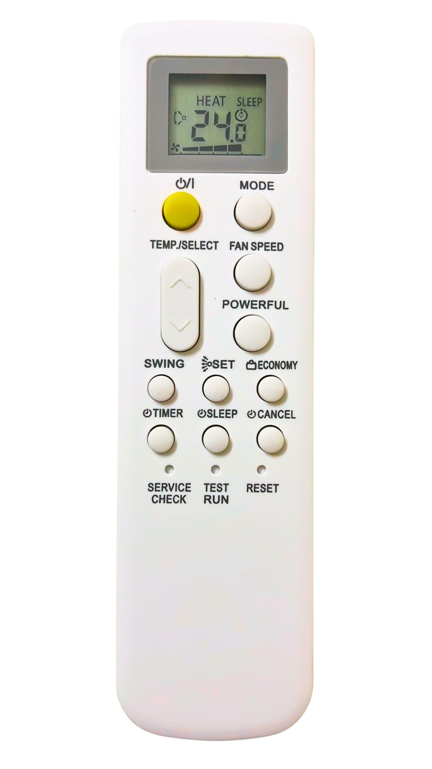 AC Remote Control AC-252A Compatible with O General - AR-RPA1E & AR-RPA2E [for Verification Whatsapp 9873464098 Your Old AC Remote Photo]