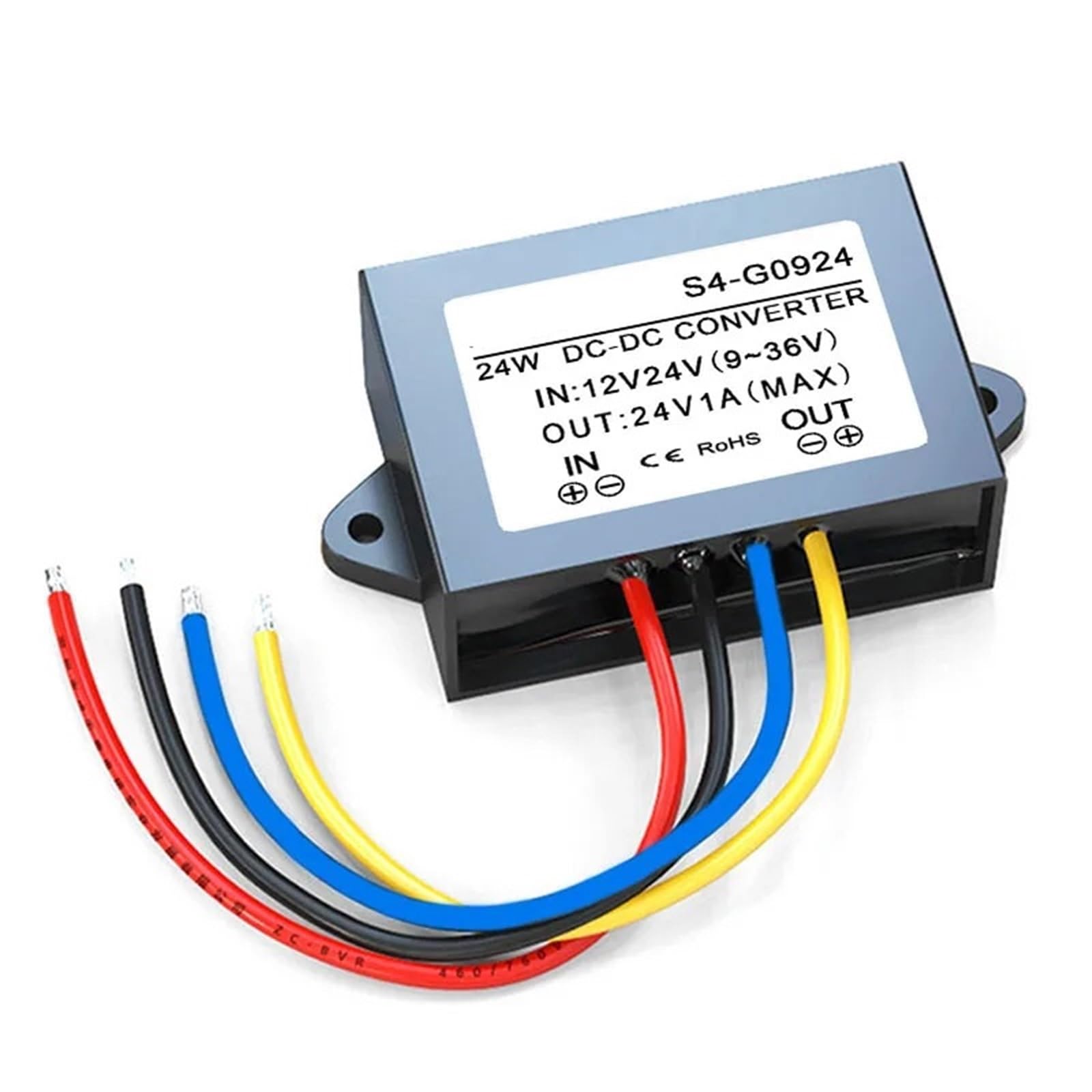 Convertisseur CC 12V 24V vers 24V 1A isolé pour véhicule