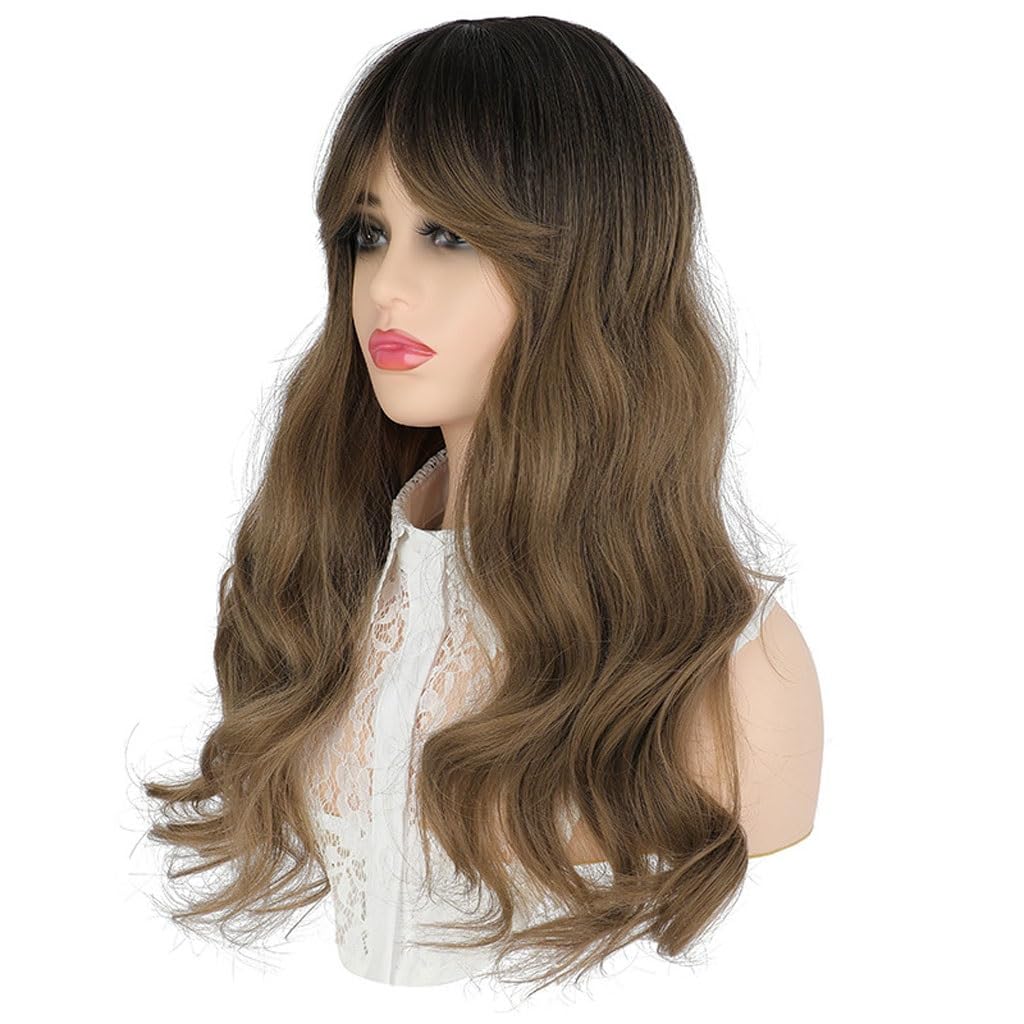 Perruque femme pour changer de style en soirée avec de longues boucles