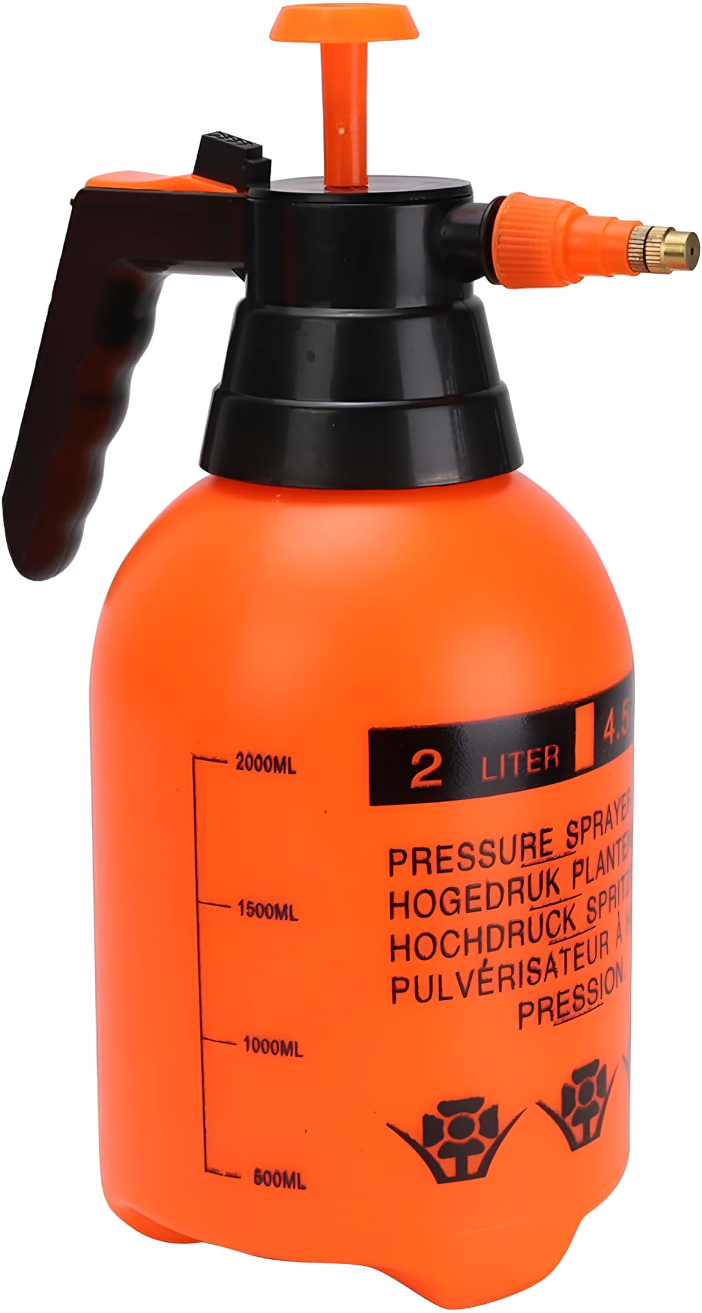 Scholazs Gardening Water Spray Pump | High Pressure Sprayer Bottles for Home Garden and Lawn | Garding Pump for Sanitization of Pesticides, Fertilizer and Watering | Capacity 2 Liter (B0D1FR6CVF) Amazon Price History, Amazon Price Tracker