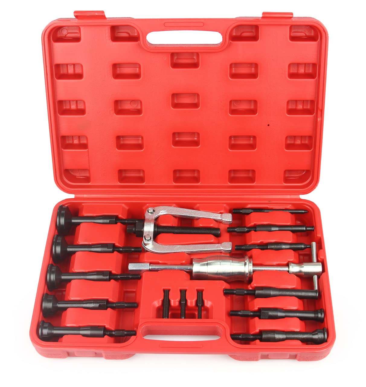 Kit Estrattore Inerziale Cuscinetti Boccole Ø8-58 mm | Martello M10 295 mm | Adattatori M6x1.0 M8x1.25 M10x1.5