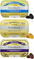 Vista 25 de GRETHER'S Remedio de pastillas de arándanos sin azúcar para aliviar la boca seca, calmante para la garganta y una voz saludable, regalo