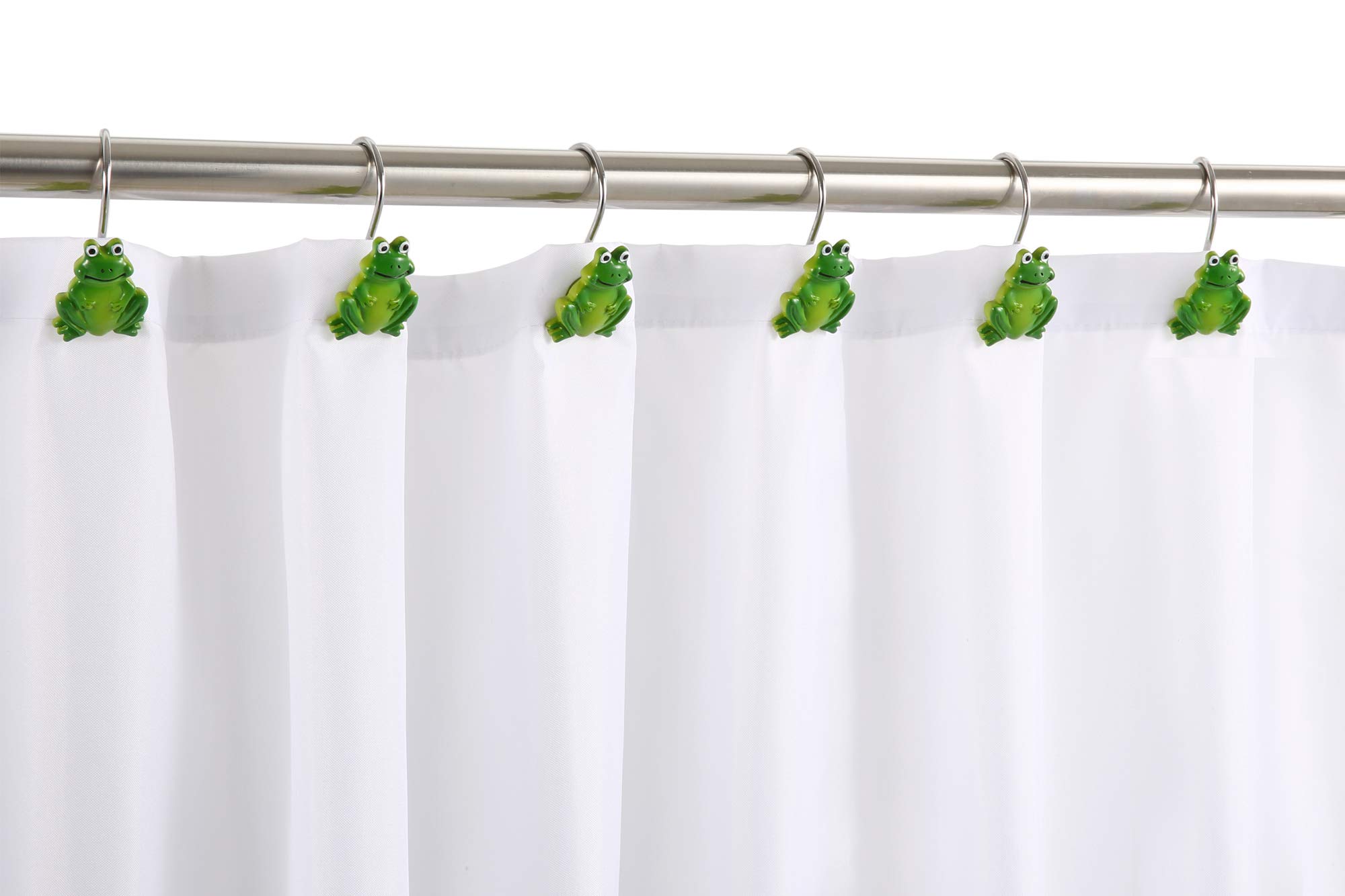 12 Süße Maus-Duschvorhanghaken Mit Schleife - Rosa Edelstahl Für Dein Badezimmer