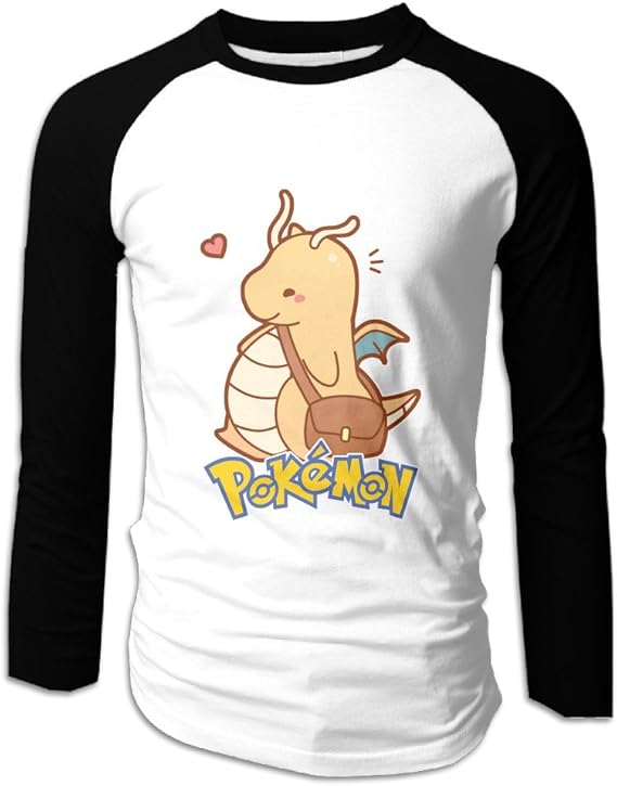 Amazon Aries メンズ ラグラン Tシャツ 長袖 リザードン 可愛いポケモン ドラゴン 竜 Tシャツ カットソー 通販