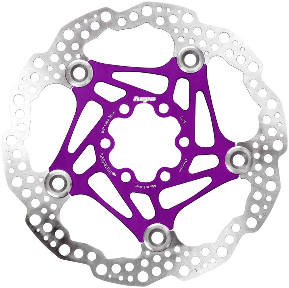 Hope Floating Disc Rotor Purple, 160Mm