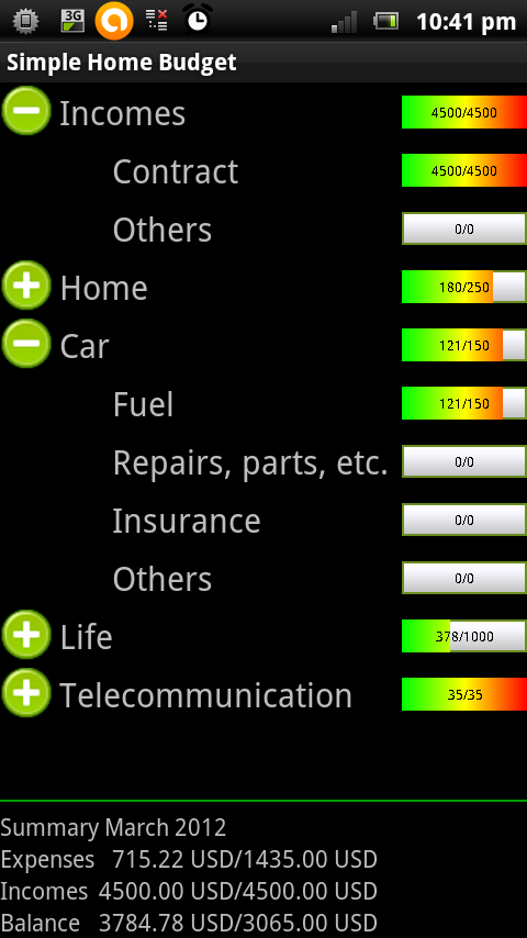 Simple Home Budget - App on Amazon Appstore