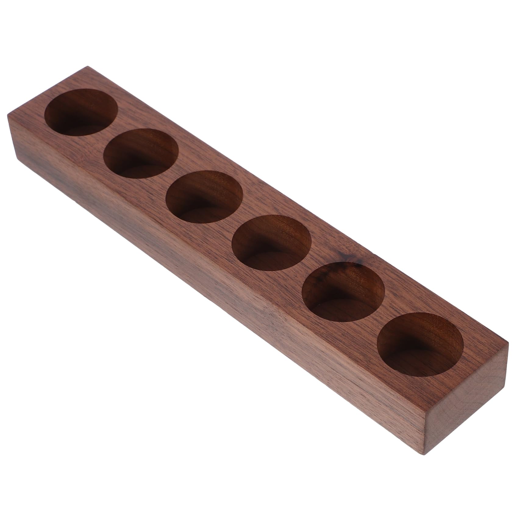 MAGICLULU Supporto Per Provette in Legno Da 4 Pezzi Supporto Per Espositore Per Provette in Chicchi Di Caffè