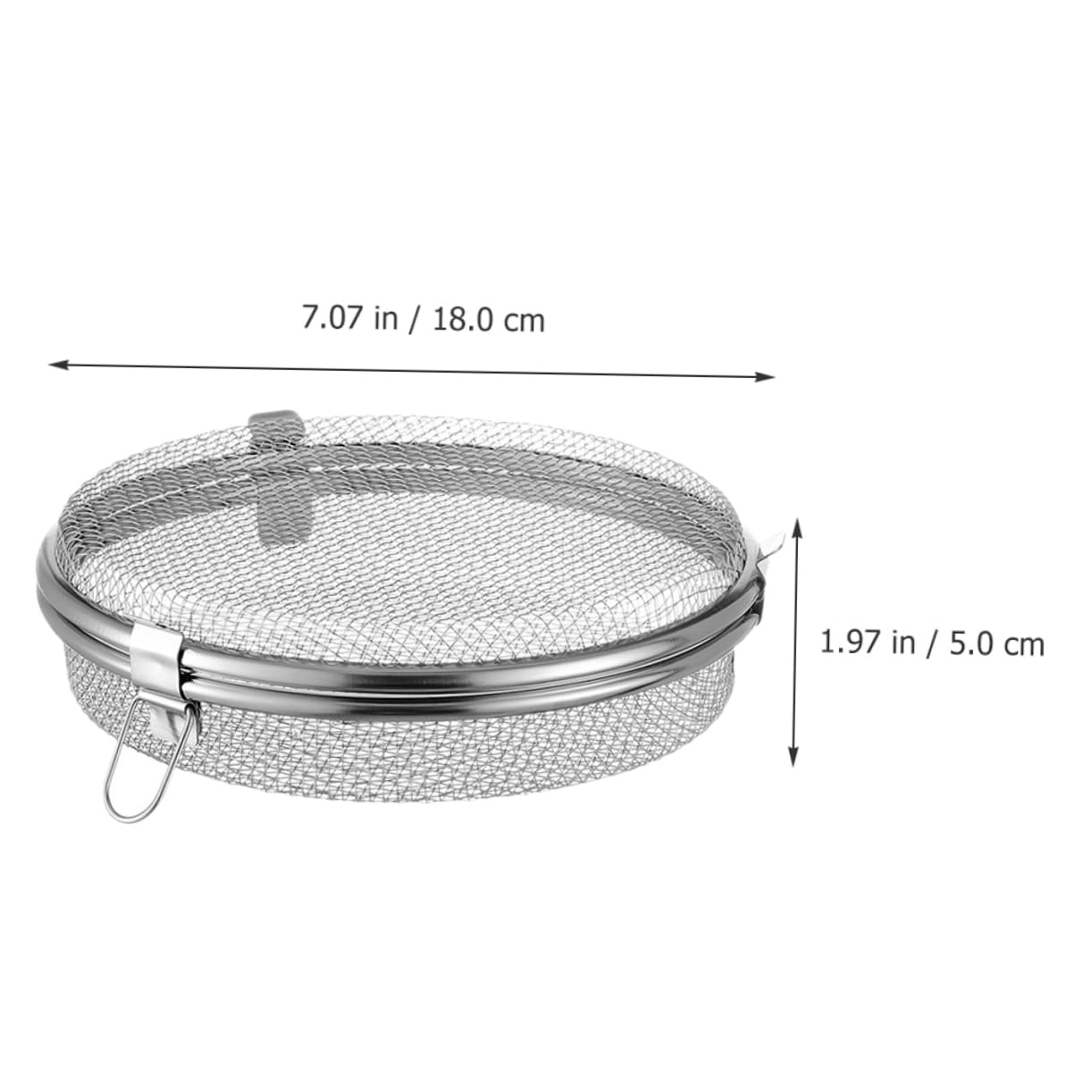Cestello Lavastoviglie in Acciaio Inox Argento, 2 Pezzi