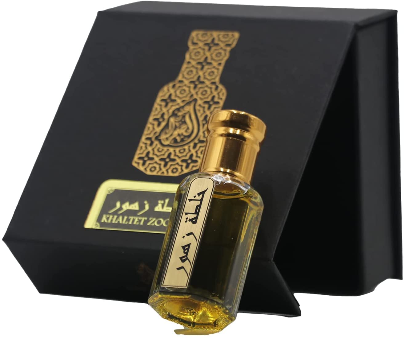 aabak al sahraa عبق الصحراء Khaltet Zohoor Attar, Non Alcoholic Arabic Perfume for Men and Women, 12 ML, Luxury Long Lasting Fragrance for Men and Women with a Twist of Different White Flowers