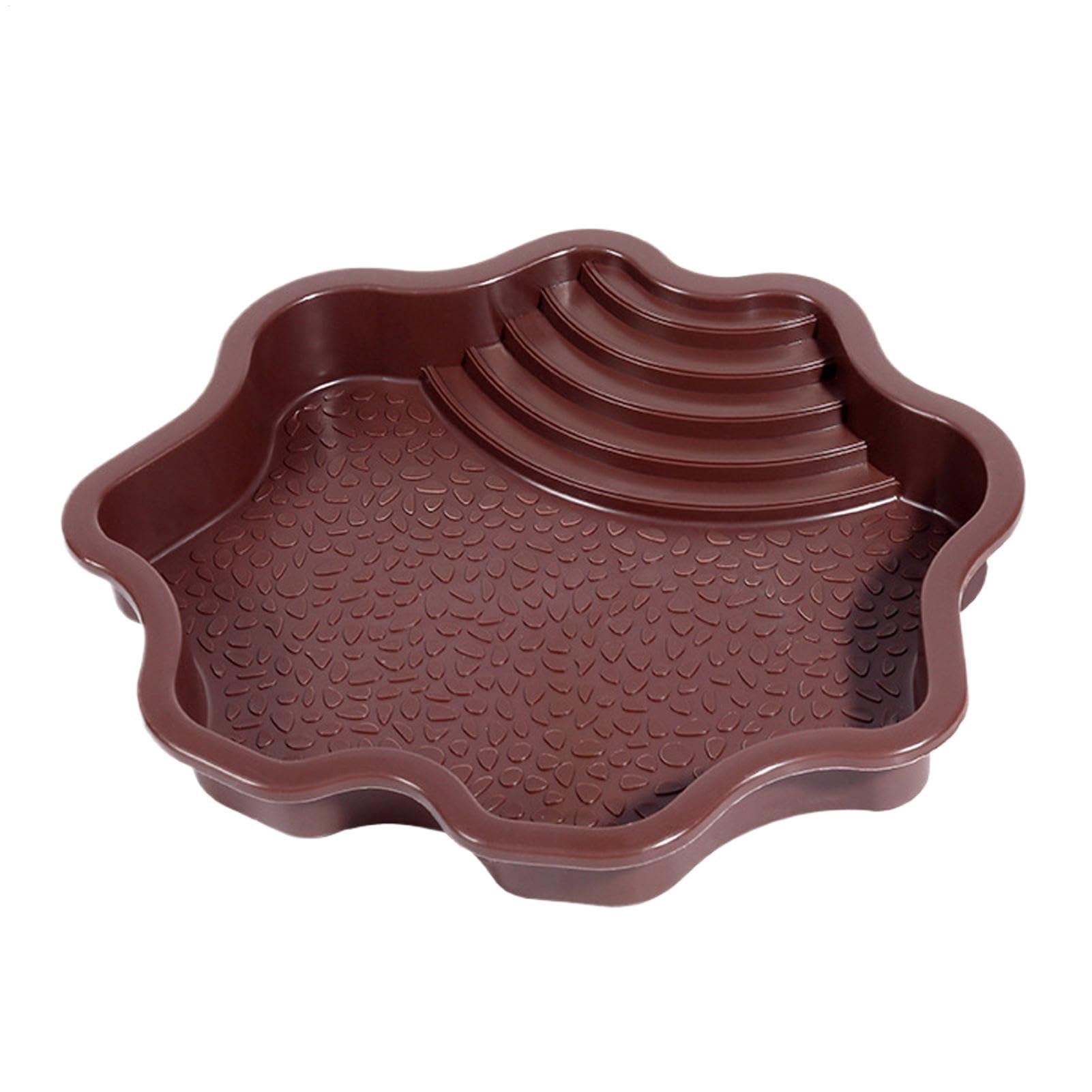 Piscine de baignade pour reptiles avec échelle | Accessoires habitat pour salamandre, dragon barbu, lézard