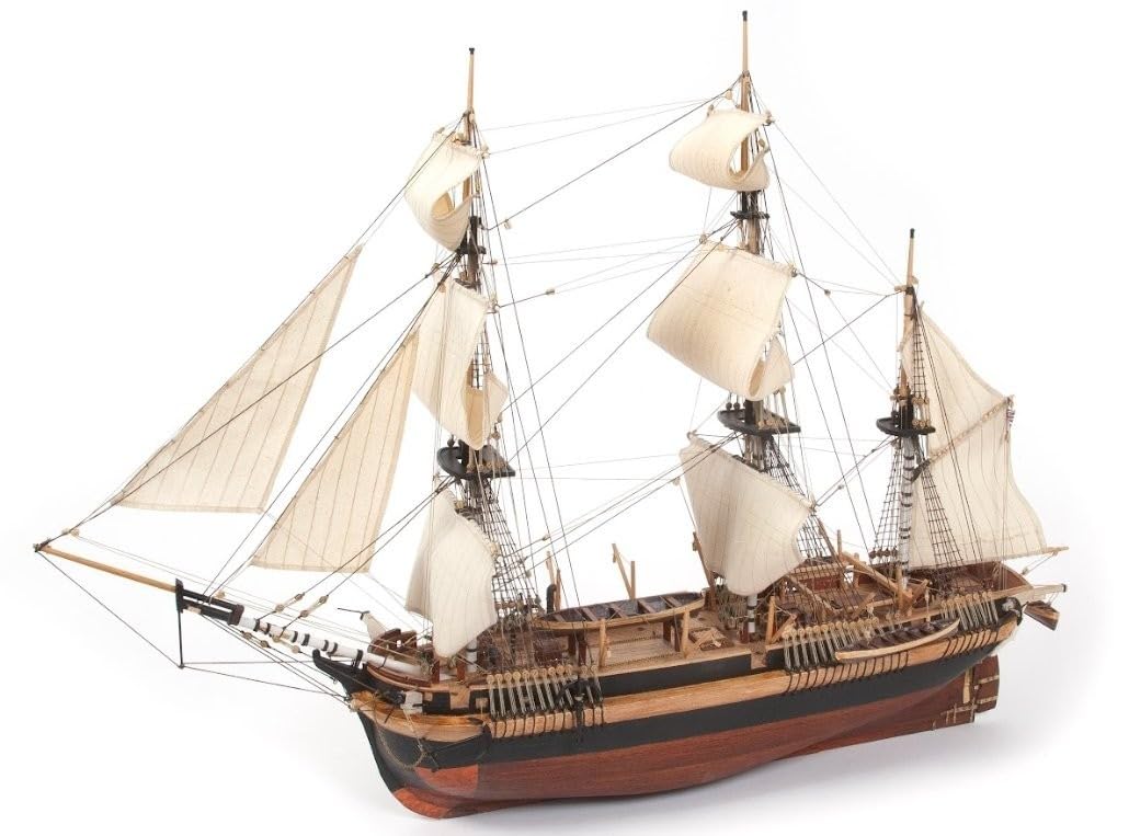 Occre Metallic Ref. 12009 - Hms Erebus - 1:75 - Mounting Kit In Wood And Metal - Assembly Required