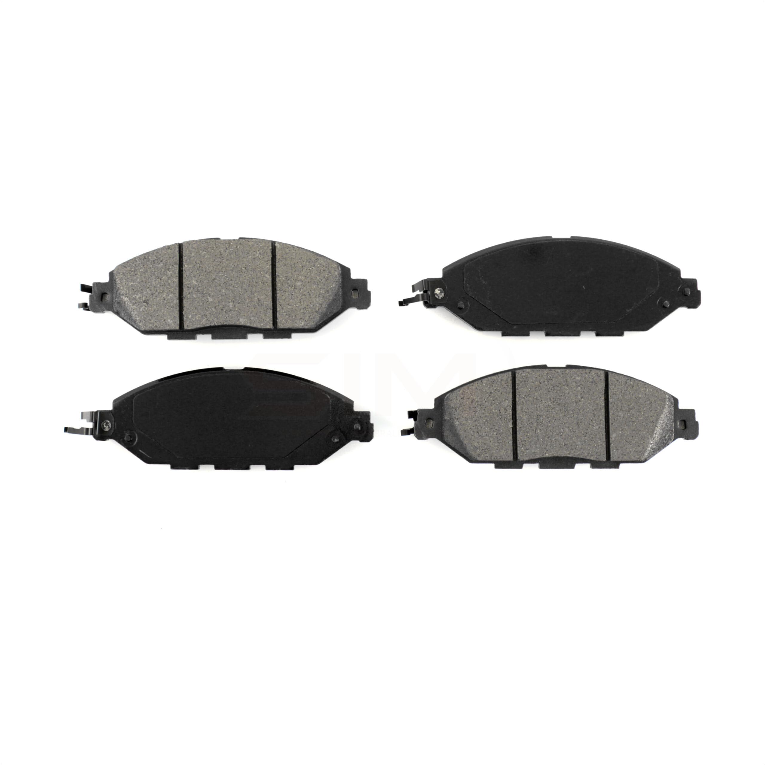 Front Semi-Metallic Disc Brake Pads SIM-1649 Replacement For Nissan Murano Pathfinder INFINITI QX60 JX35
