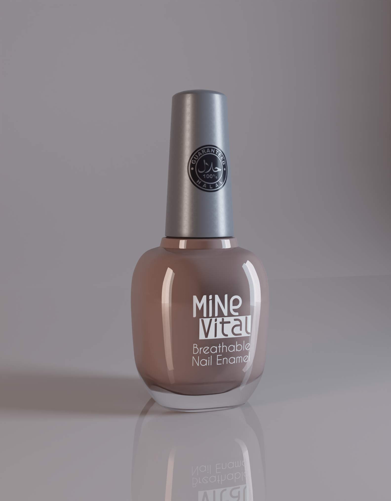 MinevitalBreathable Nail Mocha (Mine019) 15mL