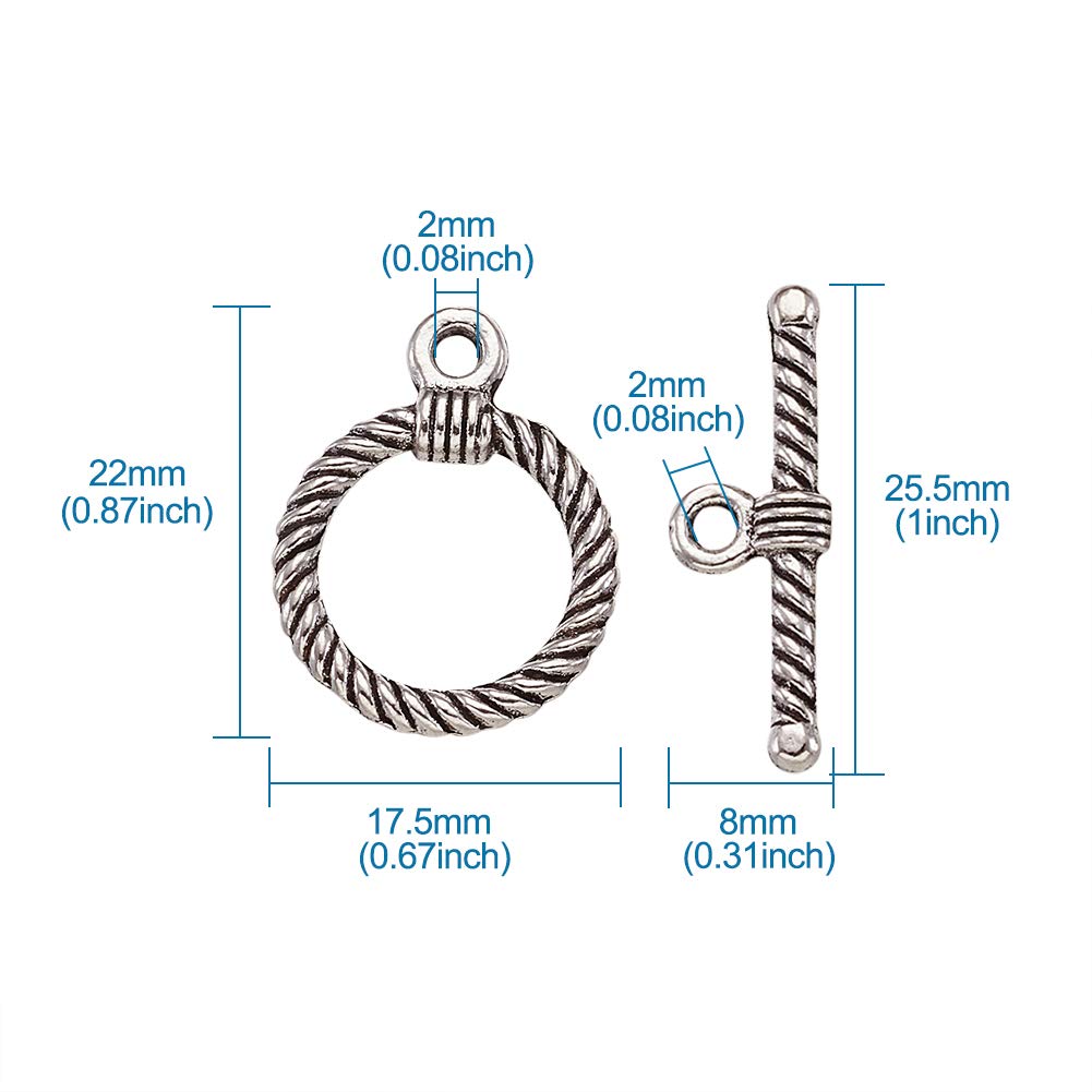 Set 320 Fermagli A Levetta In Lega, 12 Stili (cuore, Fiore, Farfalla) + Anelli Aperti, Argento E Bronzo, Per Gioielli Fai Da Te
