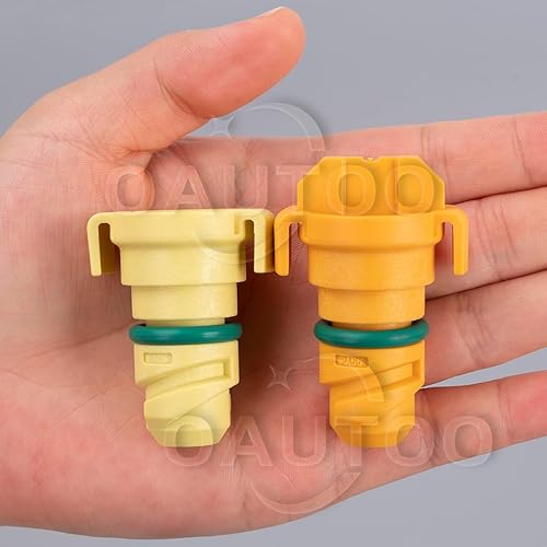 Miniatura 2 de OAUTOO 4 tapones de drenaje de aceite de motor compatibles con Ford FT4Z-6730-A, KX6Z-6730-B