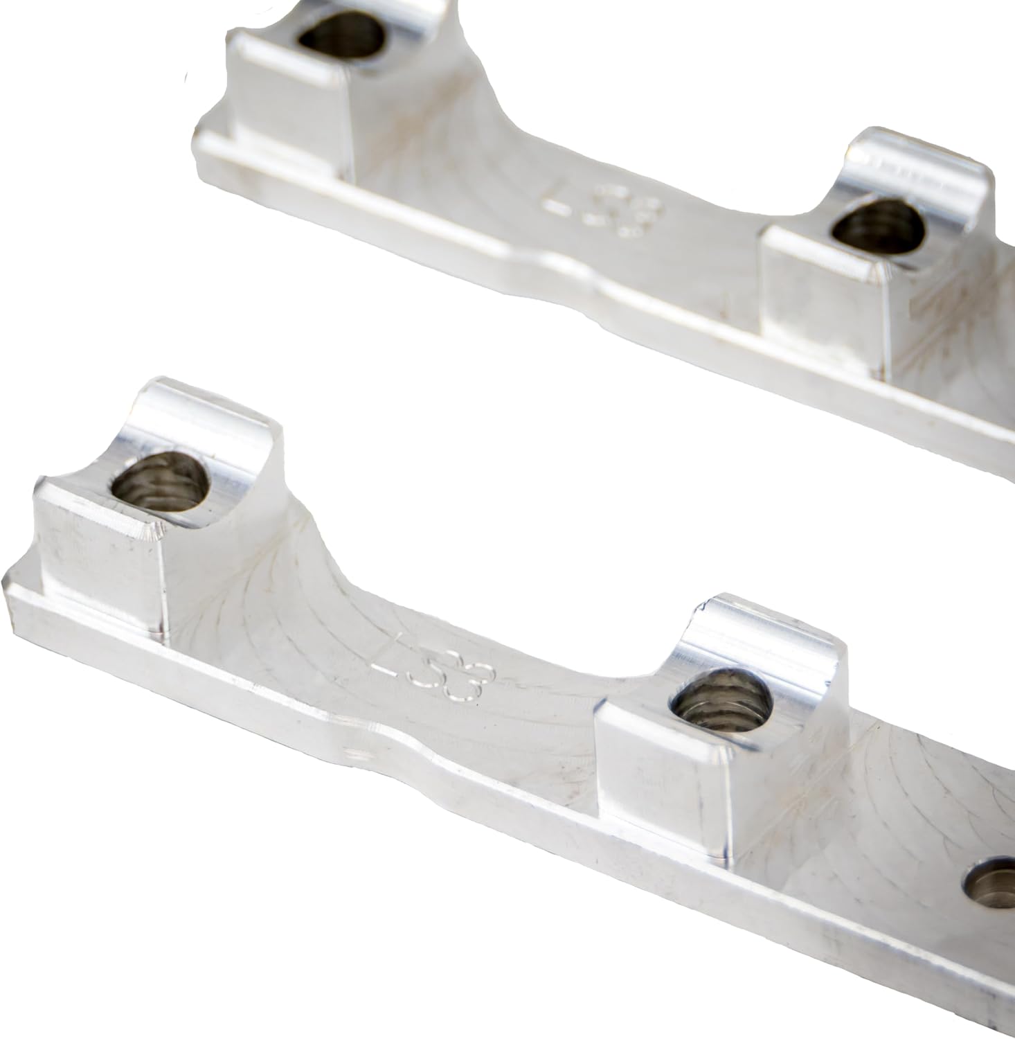 Michigan Motorsports Billet LS3 Rectangle Port Rocker Arm Stands (Pair) | Replaces GM 12600936 | Fits 6.0L 6.2L LS3 L99 L76 L77 L92 L96 L94 LY6 L9H LSA | CNC Machined for Strength & Stability