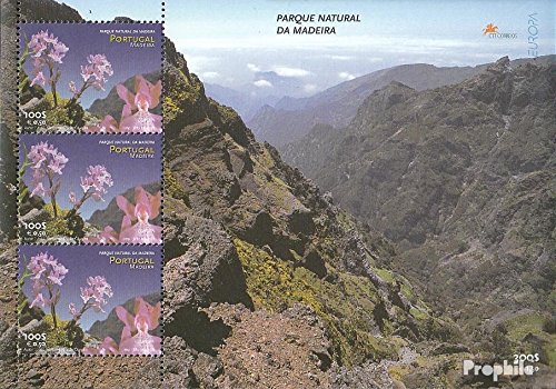 Prophila Collection Portogallo - Madeira Michel.-No..: Block 18 (Completa Edizione) 1999 Natura- e Nazionale (Francobolli per i Collezionisti) Piante / Funghi