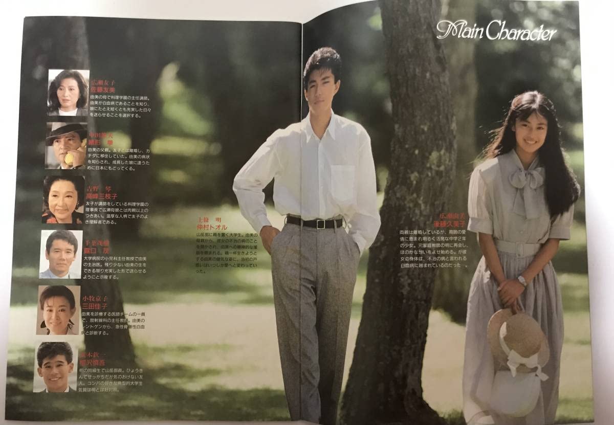 Amazon.co.jp: ラブストーリーを君に 映画パンフレット 後藤久美子