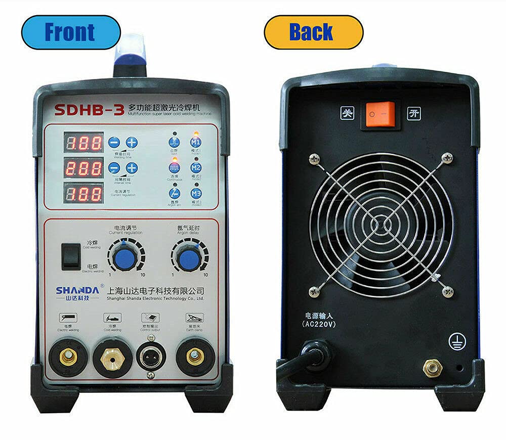 Soldadura fría portátil 220V de la reparación de los moldes del metal de la soldadora del acero inoxidable