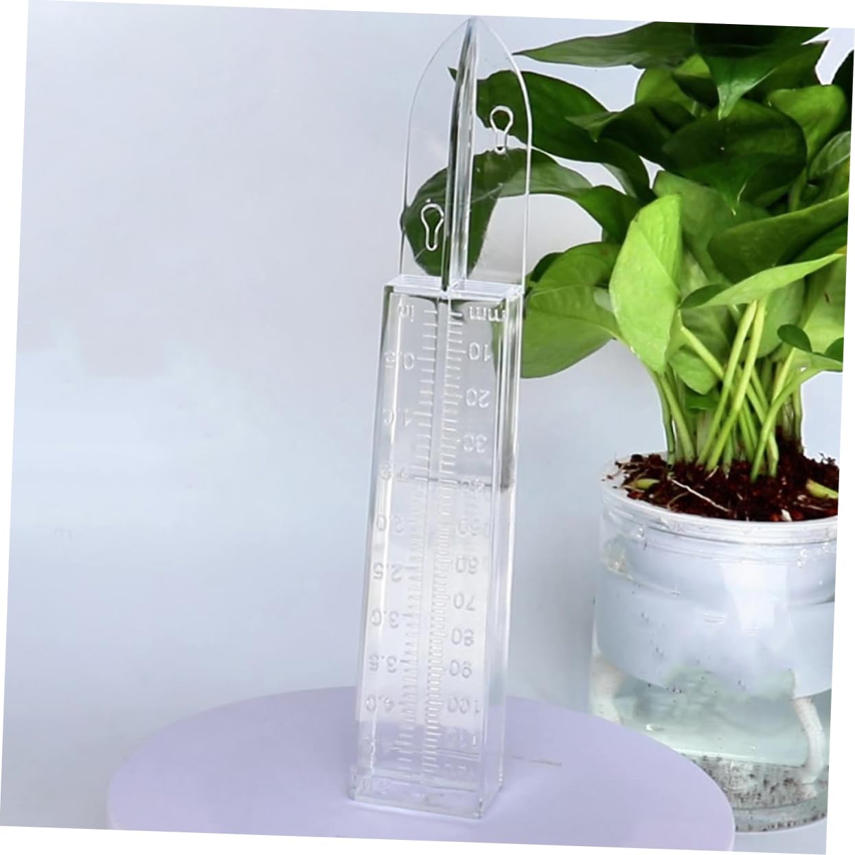 Yardwe 6stücke Kunststoff Regenmesser Transparente Niederschlagsmessung Für Garten Wetterfestes Design Einfache Installation Gartenwerkzeug Zur Genauen Erfassung Von Regenmengen