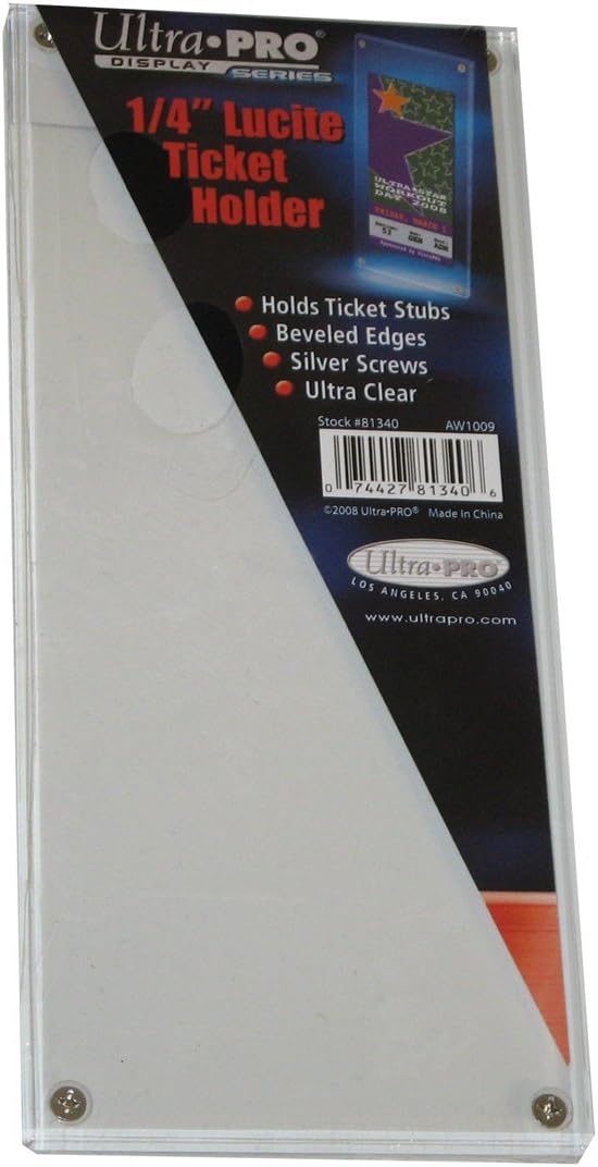 Collectible Sports Ticket Stubs