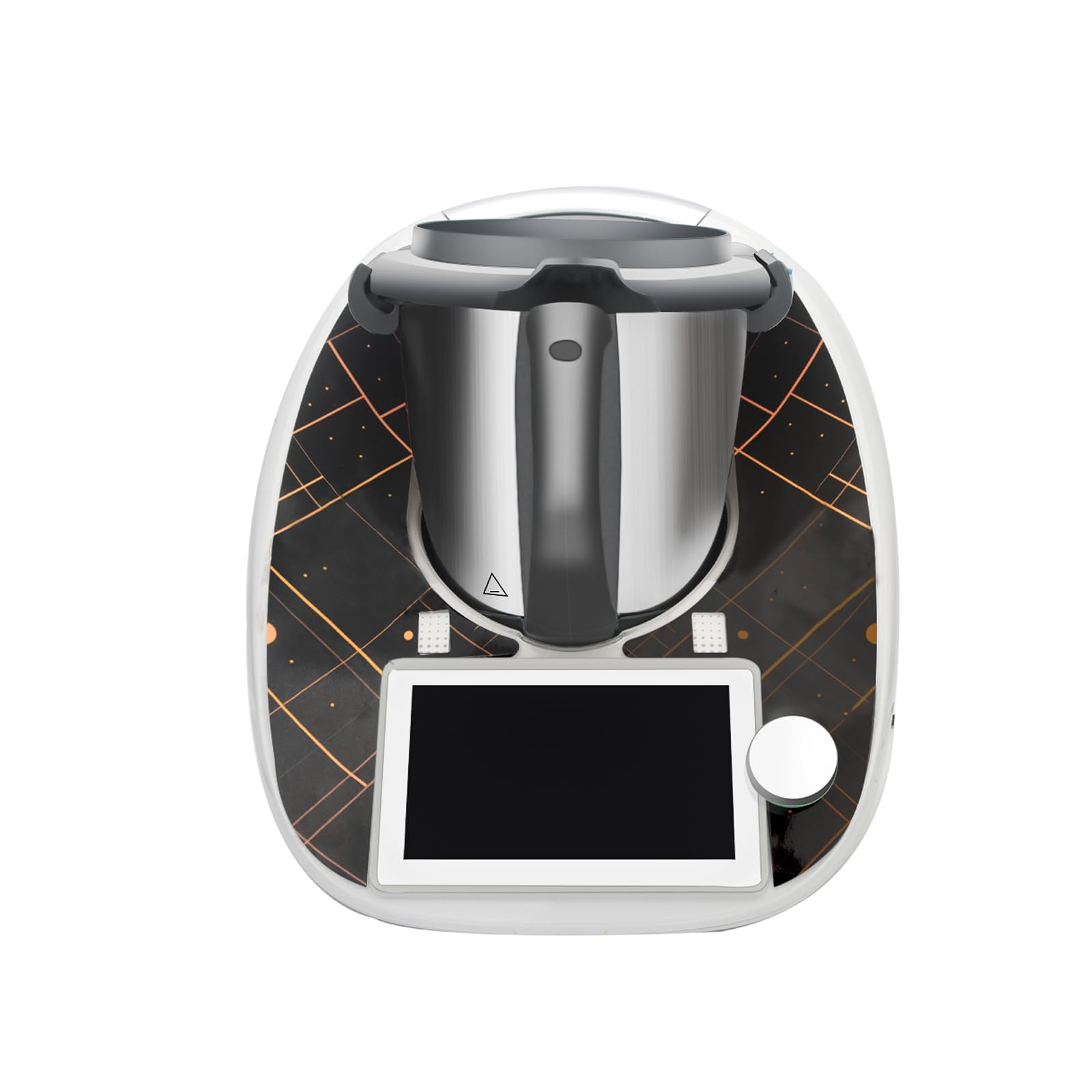 Decoratieve beschermingsstickers compatibel met keukenmachine Thermomix TM5 design sticker plakfolie accessoires keukenapparaat waterdicht zelfklevend RX041 (10 Koken