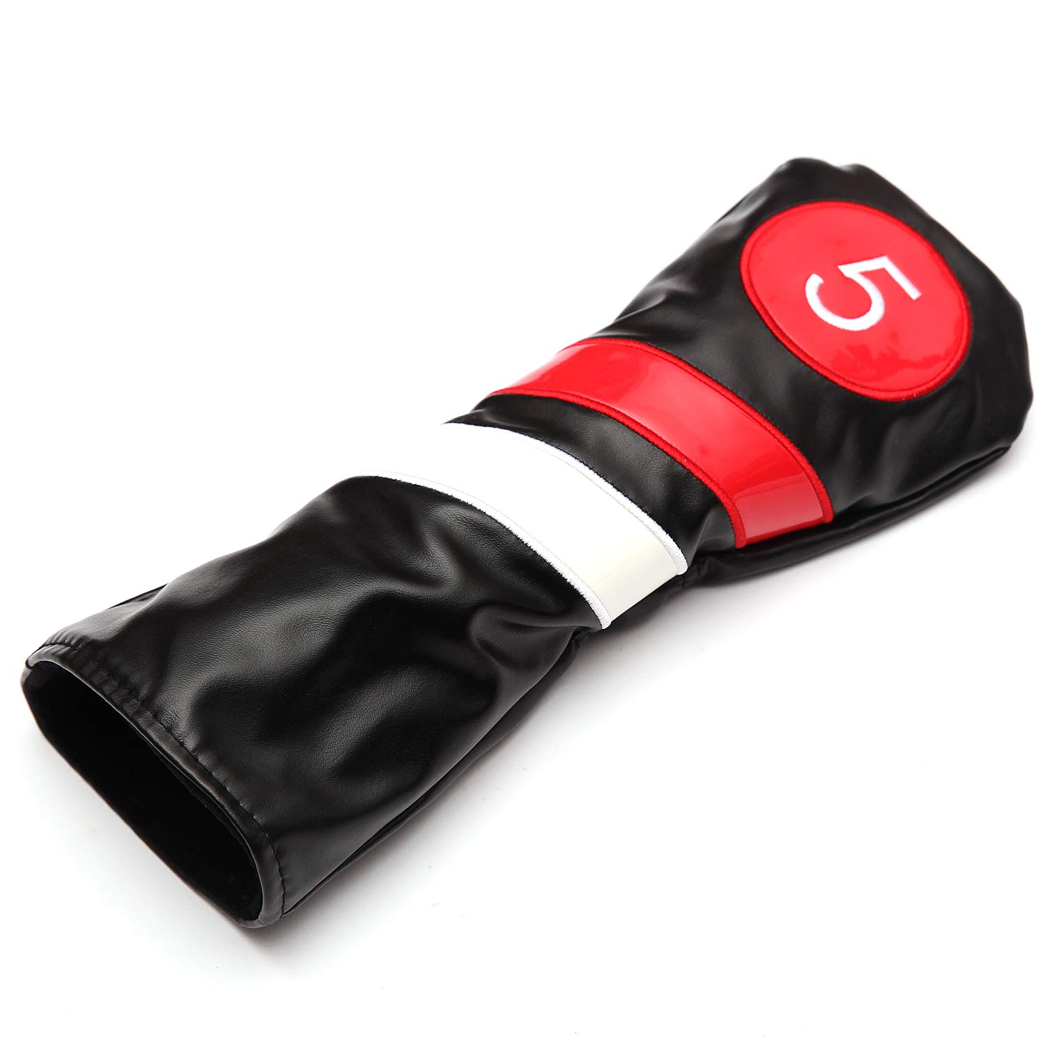 Juego de Fundas Protectoras para Palos de Golf # 1# 3# 5 de Madera para Conductor/Fairway Rescue Woods/Hybrid PU Leather Head Covers Set