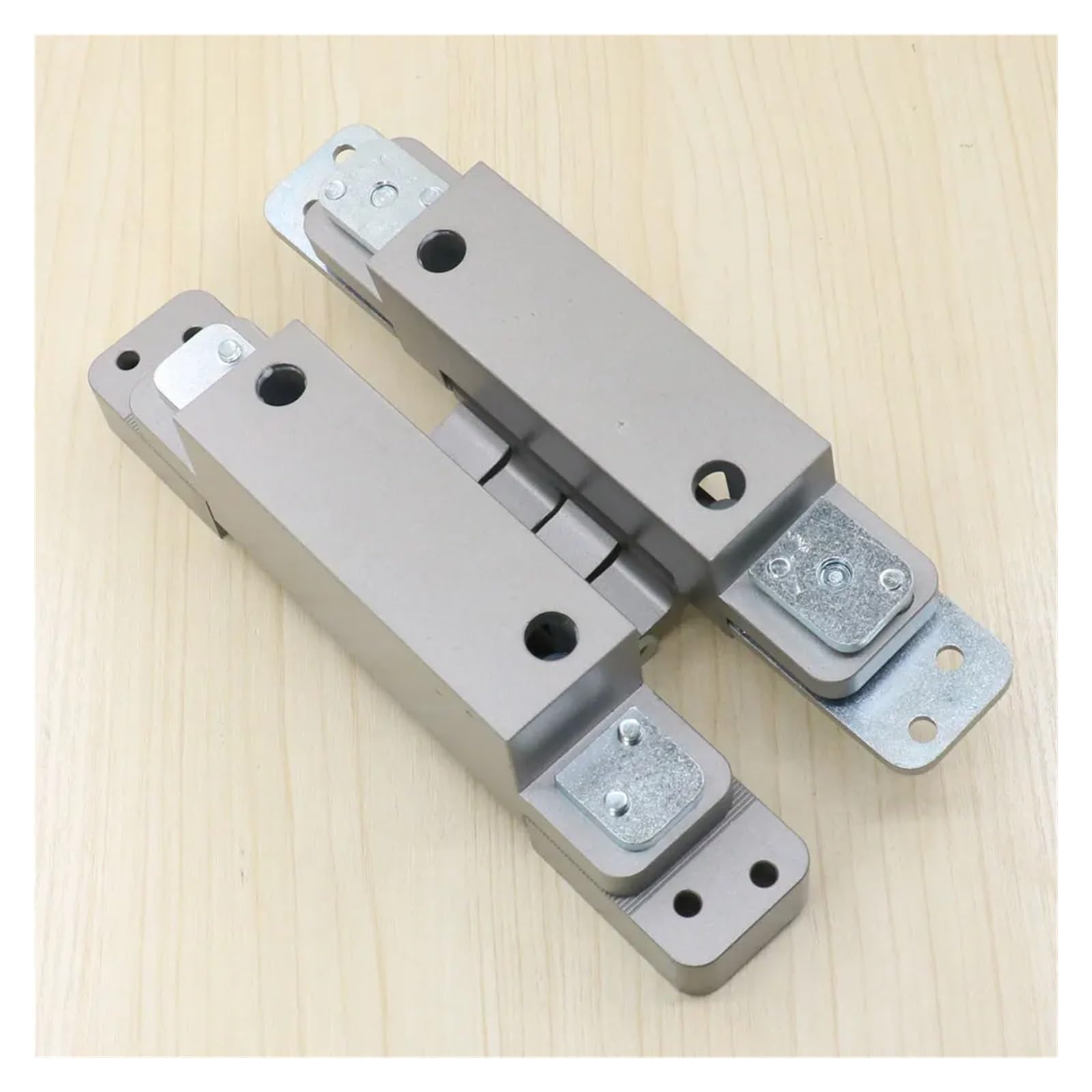 Bisagra de puerta oculta de perfil de aluminio bisagras invisibles de puerta con solapa