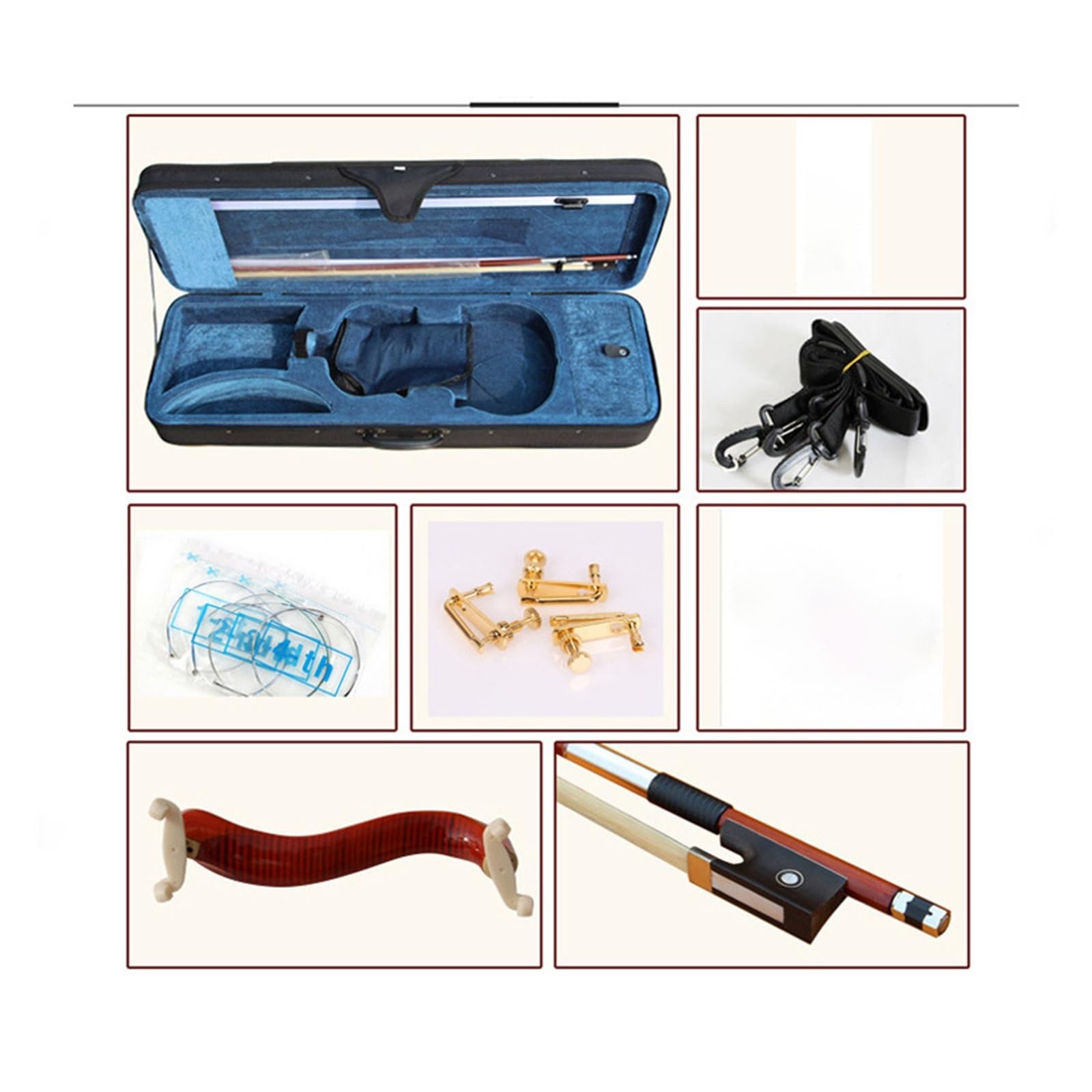 Strumento A Corde Per Adulti Con Modello Di Violino Fatto A Mano Dimensioni Complete Violino(4/4)
