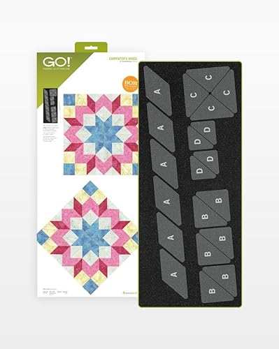 Miniatura 1 de Accuquilt GO! Carpintero - Troquel acabado de 18"