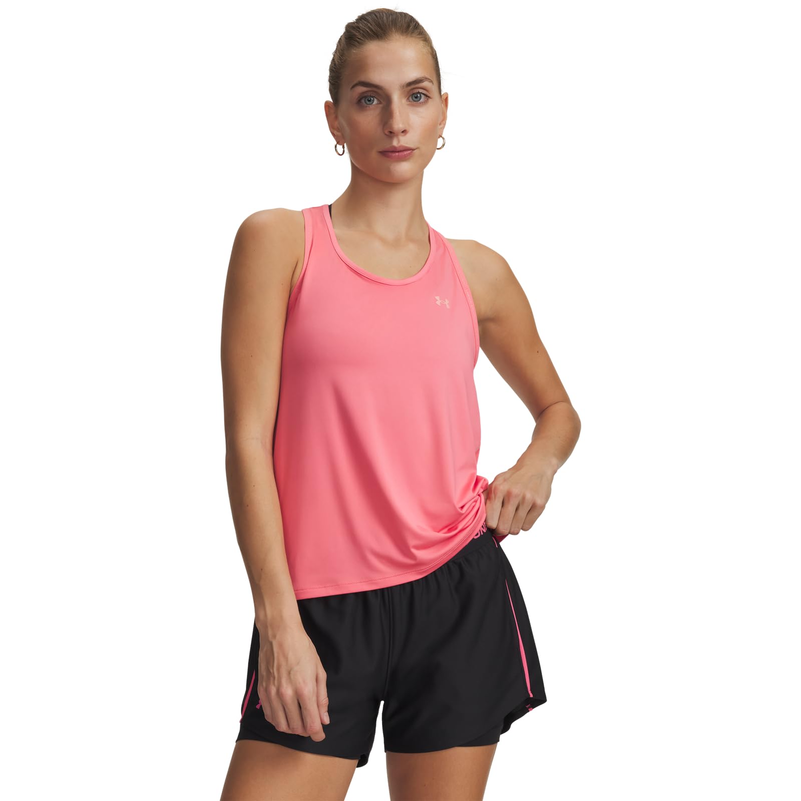 Under Armour Tech Knockout Tank - Bittersweet Pink / / Posh Pink - MD