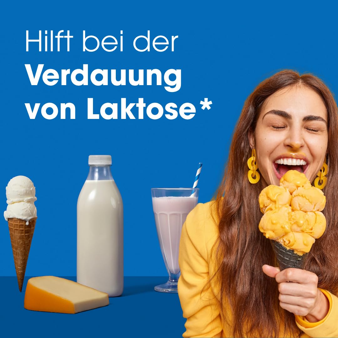 Intoleran Lactase 20.000 Verdauungsenzyme – 150 Tabletten mit Bruchkerbe