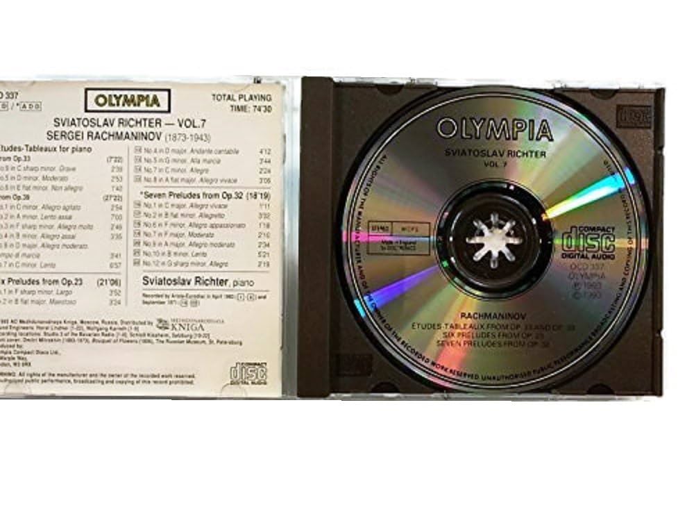 その他 Rachmaninov: Etudes [CD] Sviatoslav Richter, Rachmaninov - Rachmaninov: Études