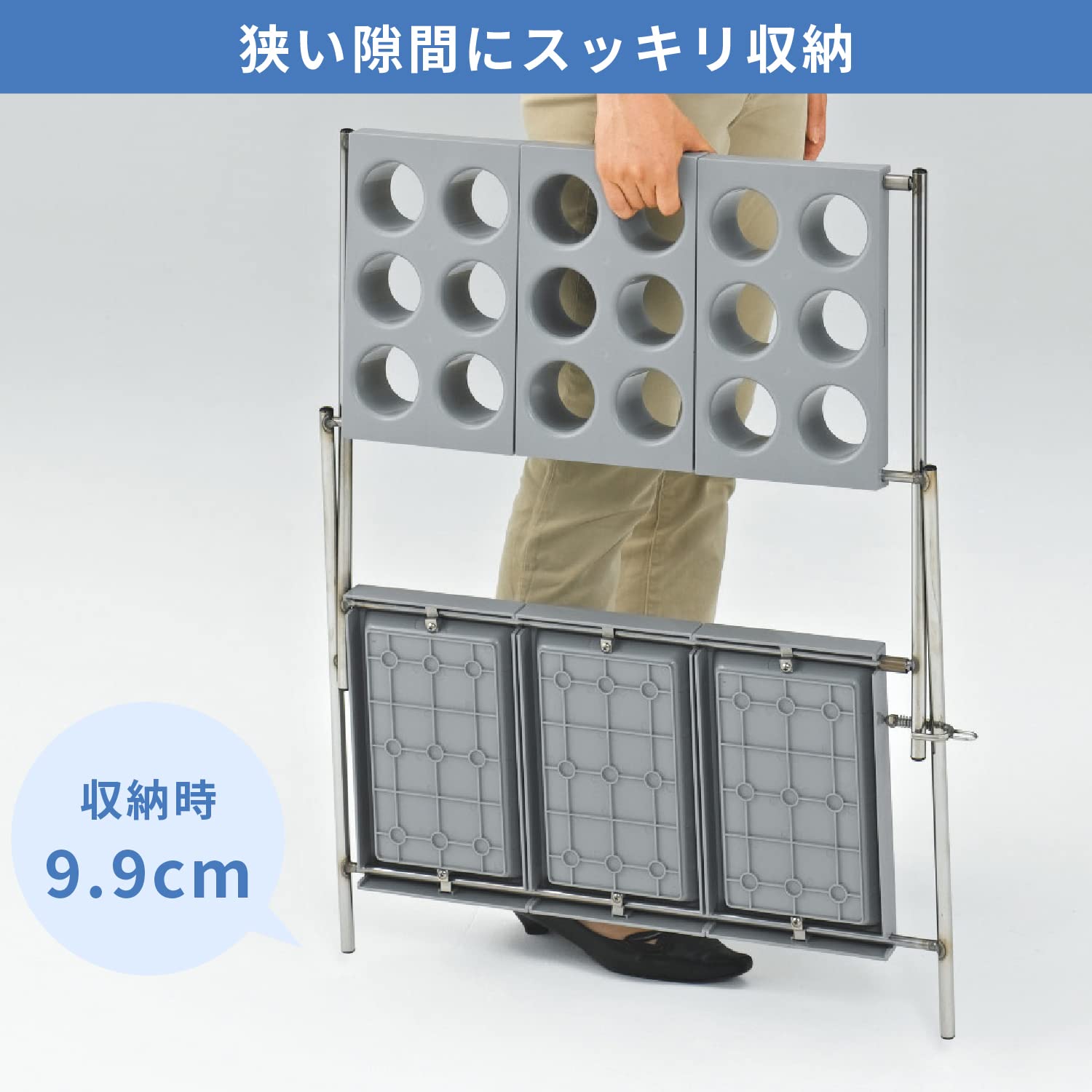 【新着商品】KAWAJUN (カワジュン) 傘立て 折りたたみ式 業務用 ［18 Amazon｜KAWAJUN (カワジュン) 傘立て 折りたたみ式 業務用 ［18本