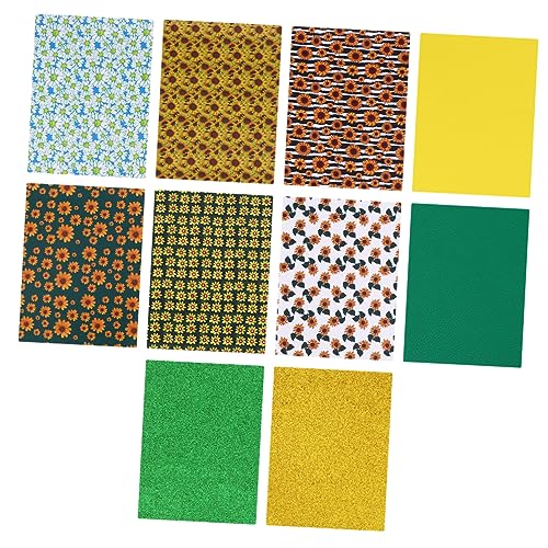 KALLORY 10 Stück Leder Ohrringe Material Set