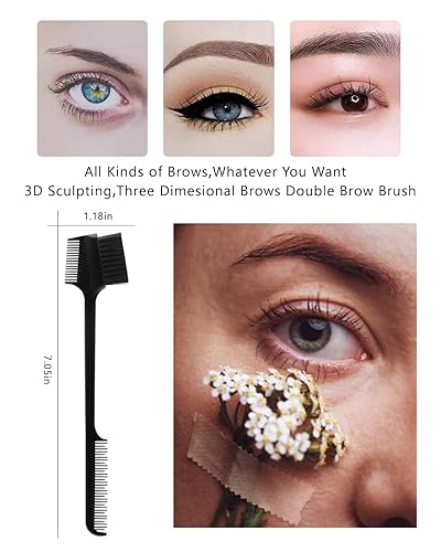 Miniatura 6 de Juego de 13 cepillos desenredantes para cabello rizado con botella de spray para el cabello, cepillo desenredante para el cabello, cepillo de cerdas