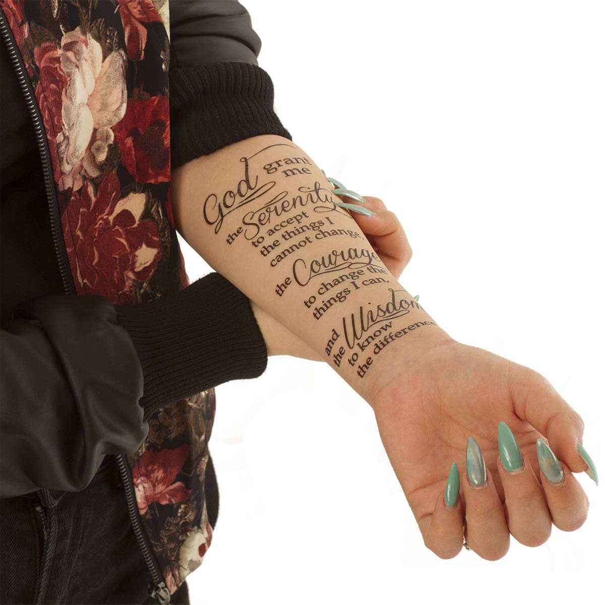 Serenity Prayer Symbol Tattoo