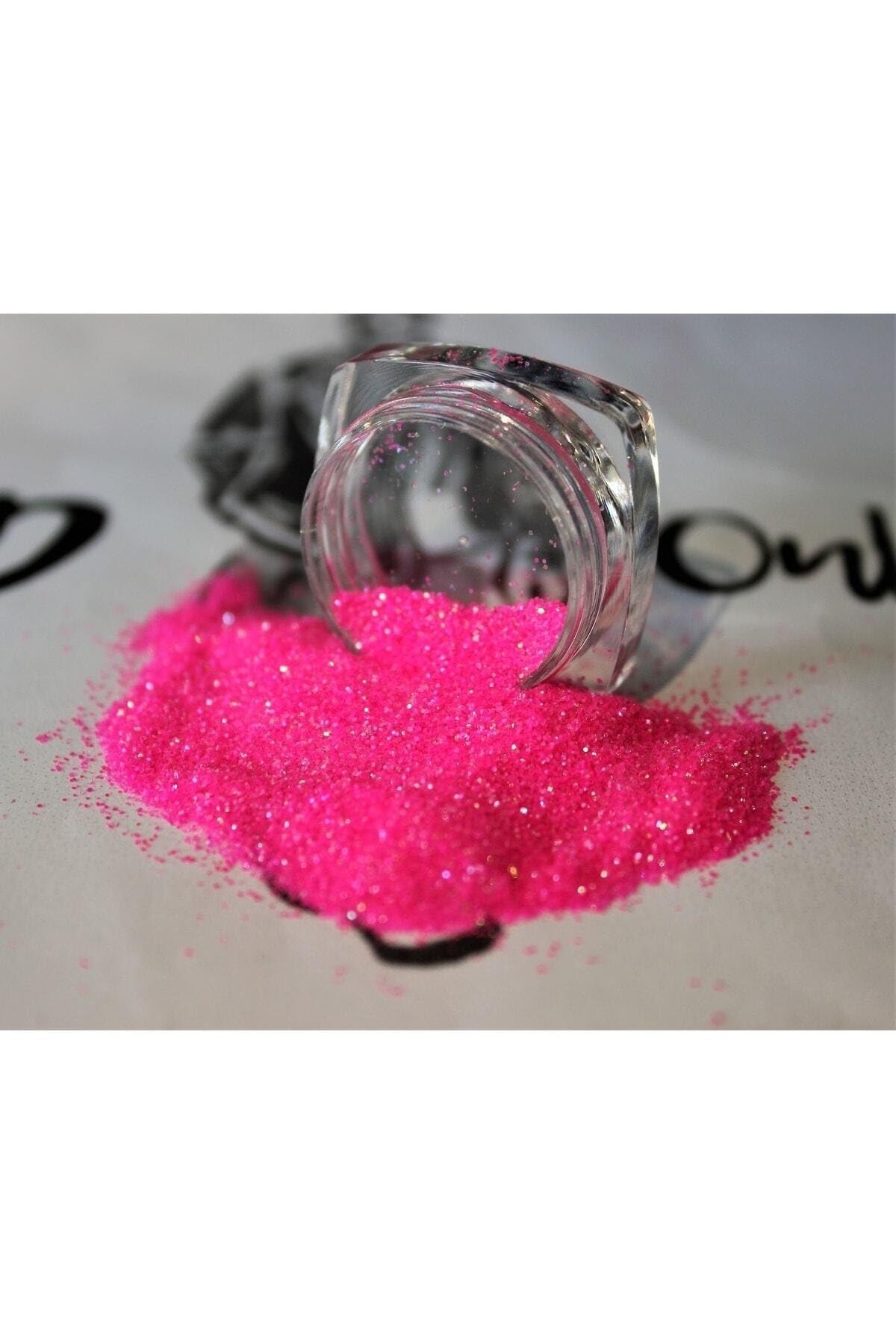 hb tasarım Tırnak Süsleme Holografik Mikro Sim Nail Art Koyu Leylak Rengi 5 ml, 5888
