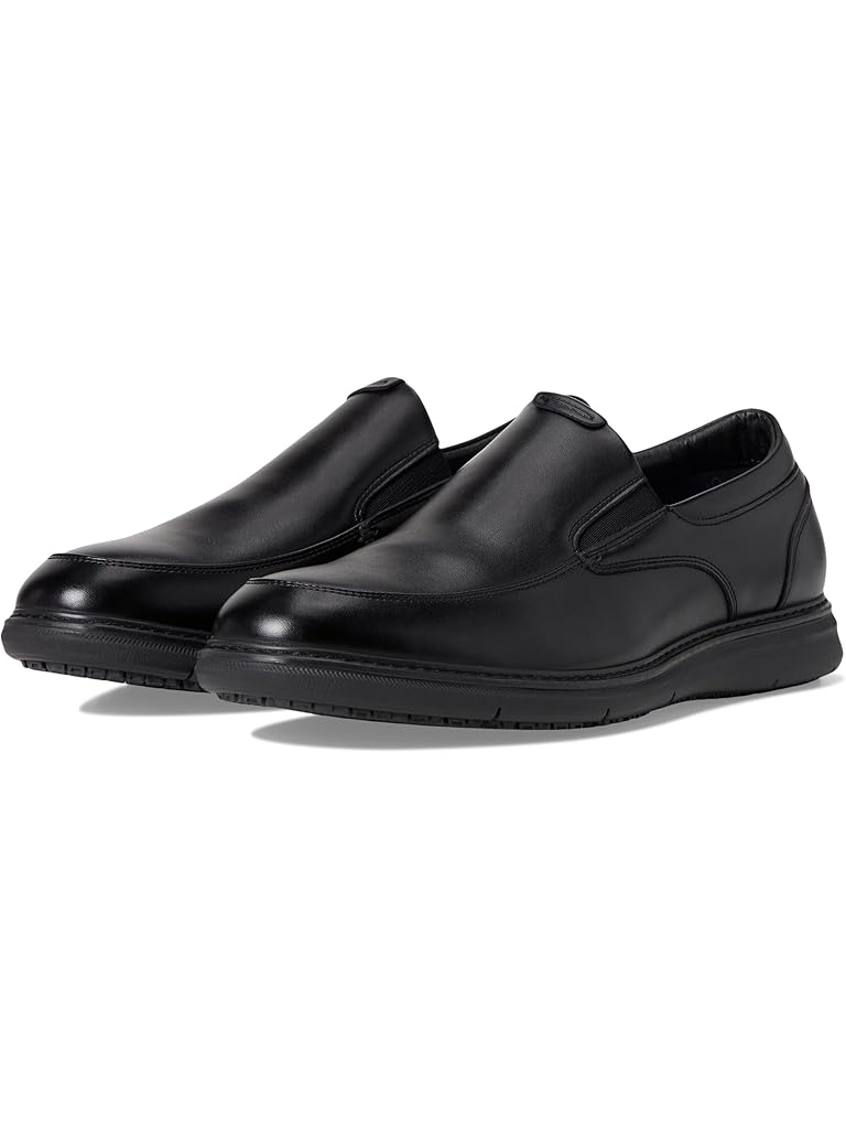 Black Nunn Bush Chase Slip Resistant Work Slip-On for Restaurant Food Service & Hospitality