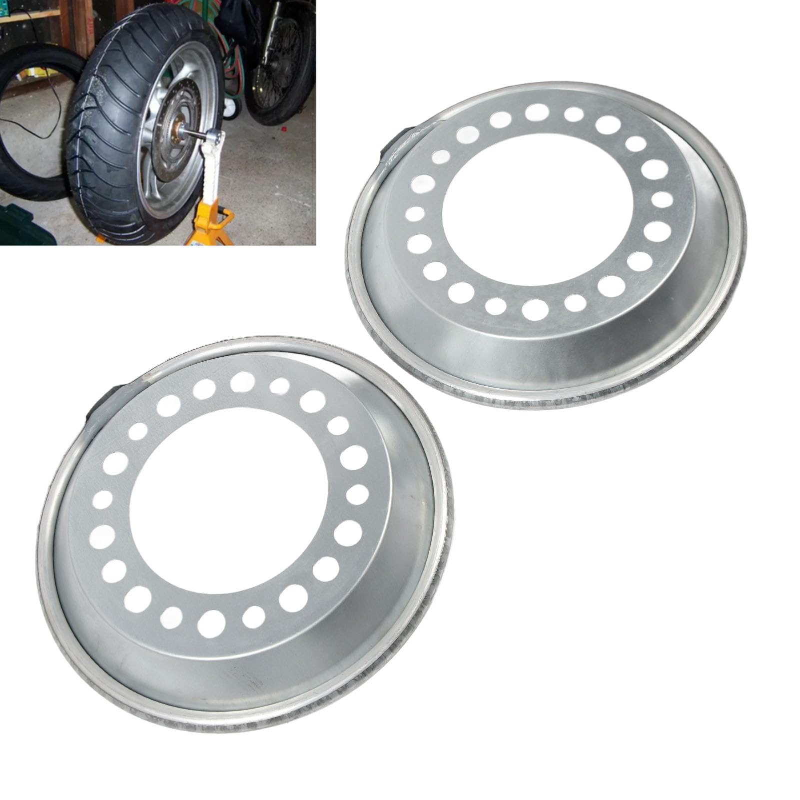 Equilibrio de neumáticos mejorado, balanceador automático de ruedas para camiones pesados, evita puntos bajos en temperaturas de funcionamiento más bajas. Material: metal. Tamaño: 22,5 y 24,5